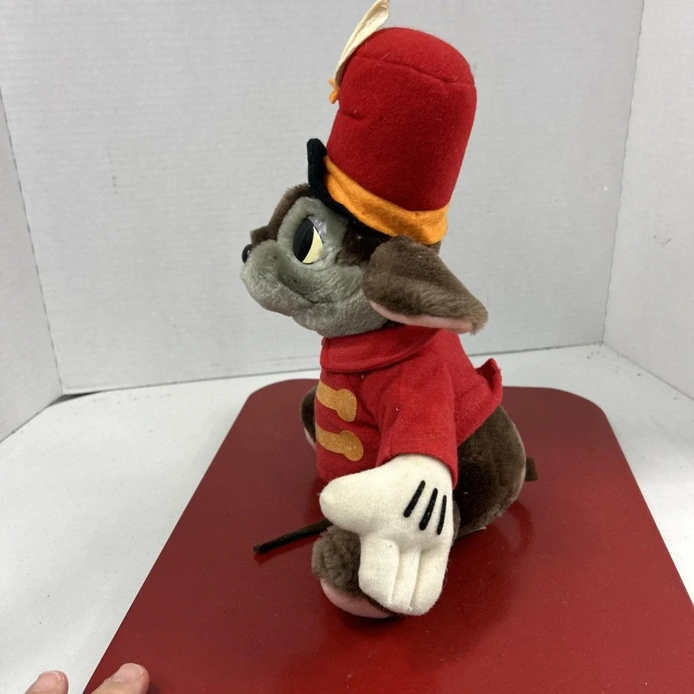 Vintage‎ Timothy Q Mouse Disney World Plush Dumbo Character Stuffed Animal
